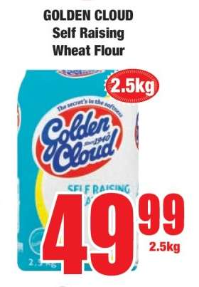 GOLDEN CLOUD SELF RAISING WHEAT FLOUR