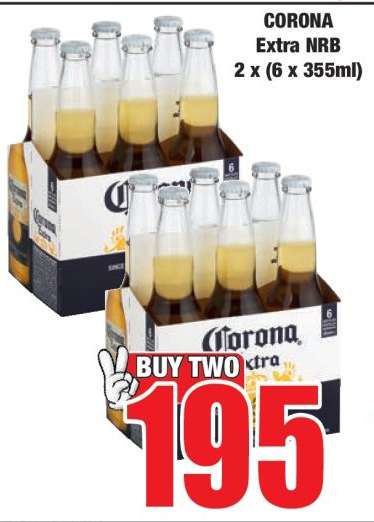 CORONA EXTRA NRB 2 X (6 X 355ML)