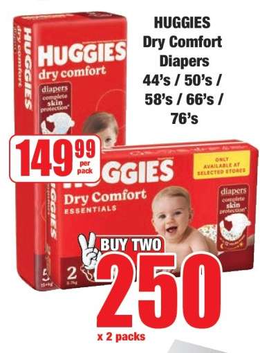 HUGGIES Dry Comfort Diapers
