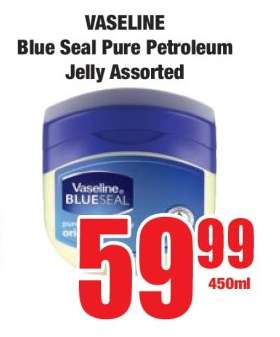 VASELINE Blue Seal Pure Petroleum Jelly Assorted