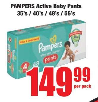 PAMPERS Active Baby Pants