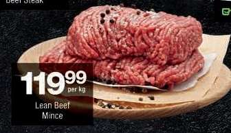 Lean Beef Mince