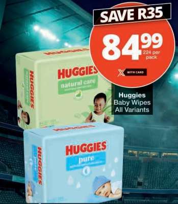 HUGGIES BABY WIPES all variants