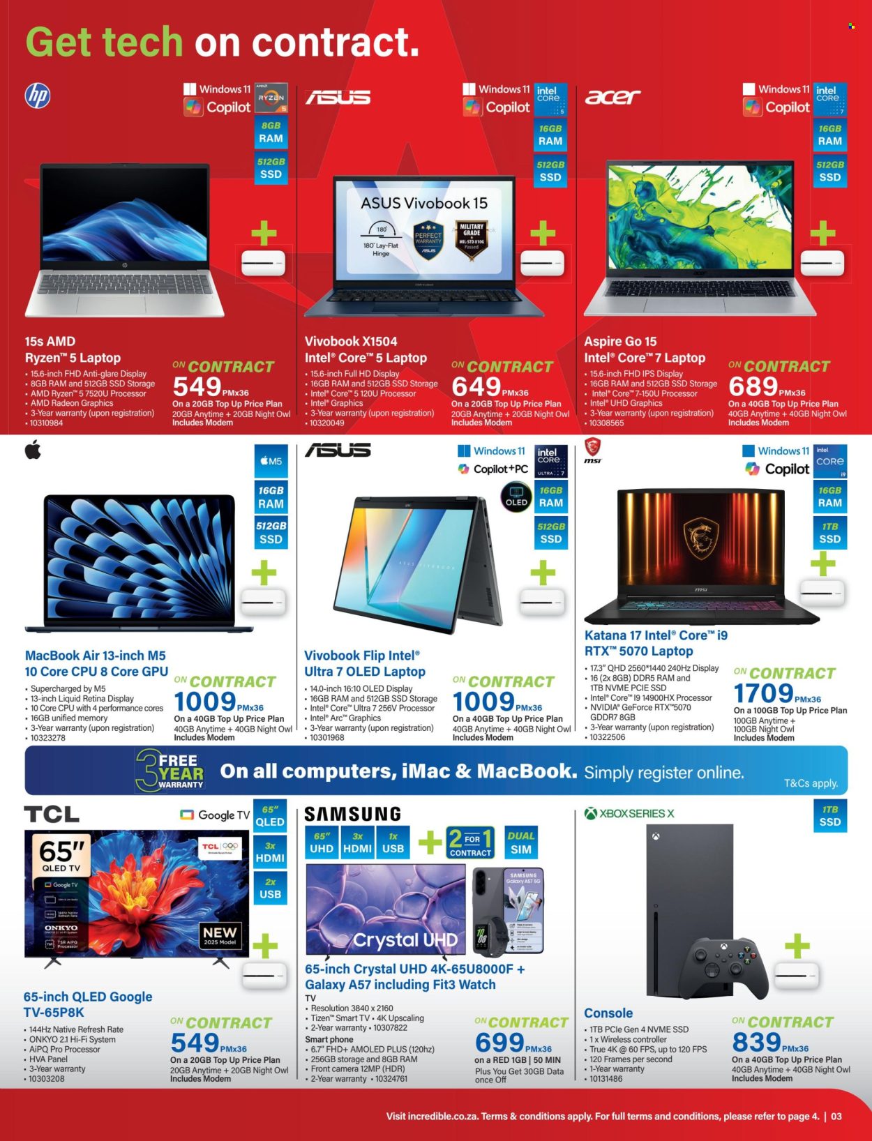 Incredible Connection specials - 09/06/2026 - 06/07/2026. Page 3