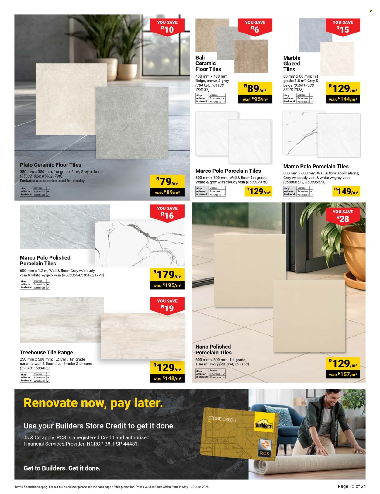 Builders specials - 19/05/2026 - 29/06/2026. Page 15