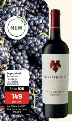 Beyerskloof Rebellion Pinotage