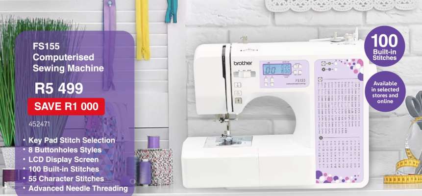 FS155 Computerised Sewing Machine
