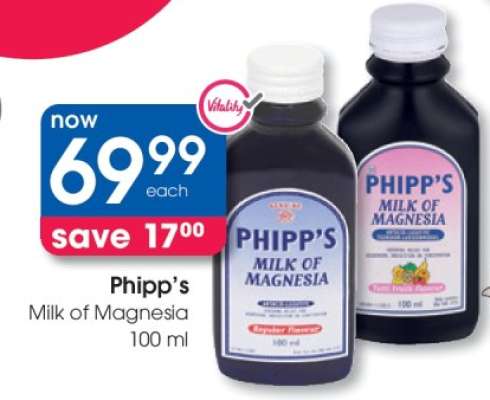 Phipp’s Milk of Magnesia 100 ml