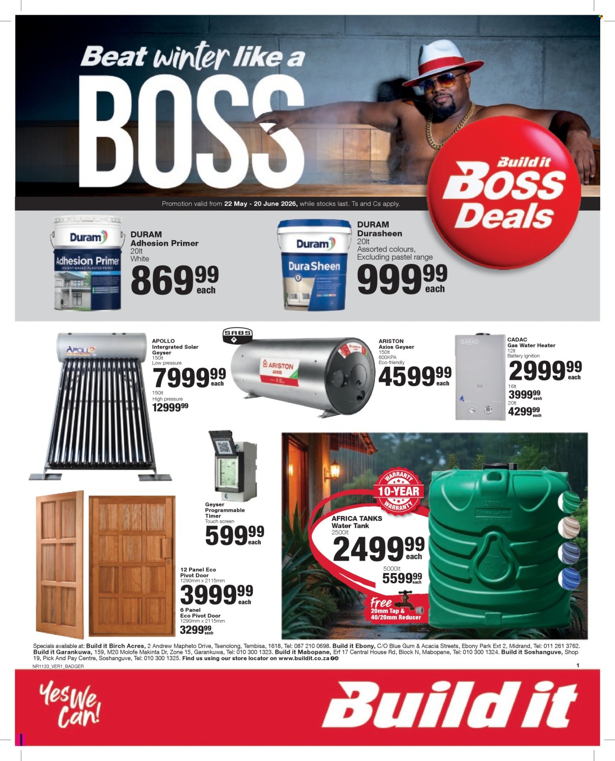 Build It specials - 22/05/2026 - 20/06/2026. Page 1