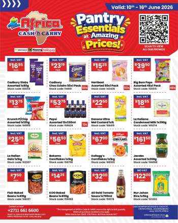 Africa Cash & Carry catalogue  - 10/06/2026 - 16/06/2026.