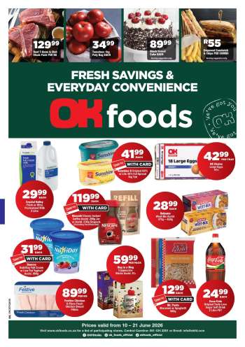 OK Foods catalogue  - 10/06/2026 - 21/06/2026.
