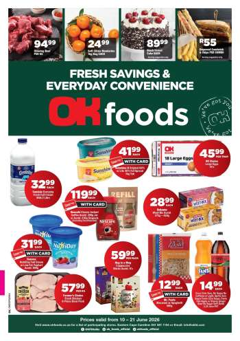 OK Foods catalogue  - 10/06/2026 - 21/06/2026.