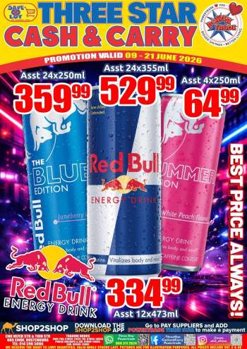 Three Star Cash and Carry catalogue  - 09/06/2026 - 21/06/2026.