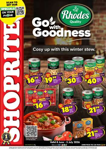 Shoprite catalogue  - 08/06/2026 - 05/07/2026.