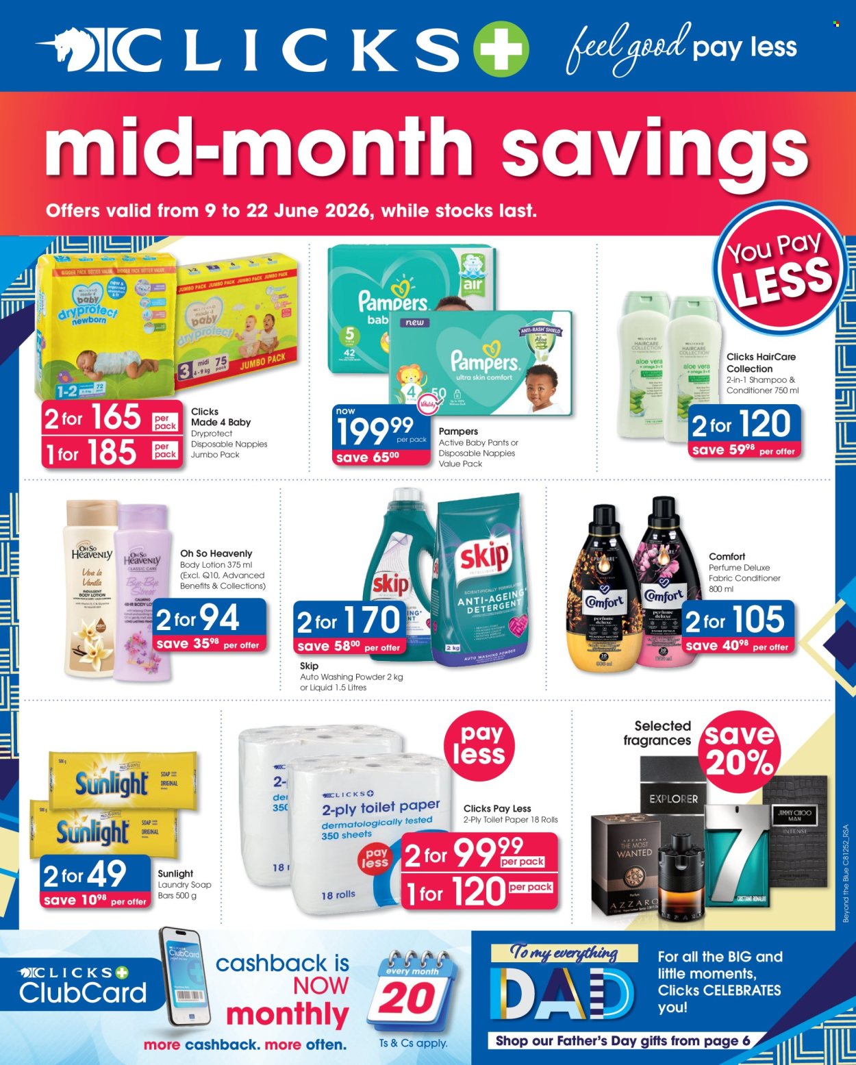 Clicks specials - 09/06/2026 - 22/06/2026. Page 1