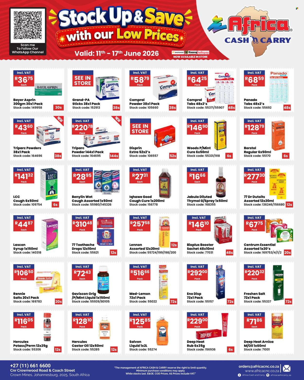 Africa Cash & Carry specials - 11/06/2026 - 17/06/2026. Page 11