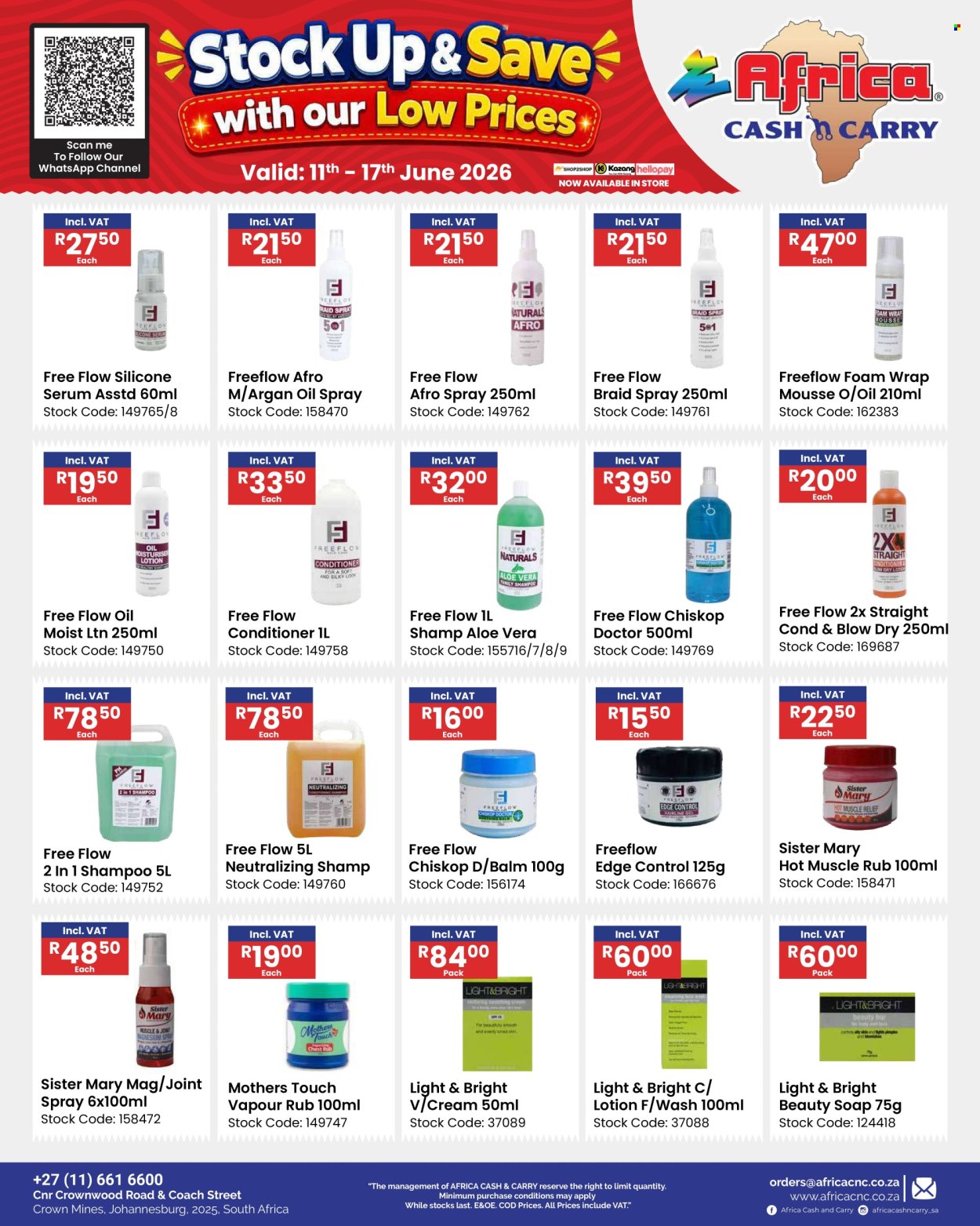 Africa Cash & Carry specials - 11/06/2026 - 17/06/2026. Page 56