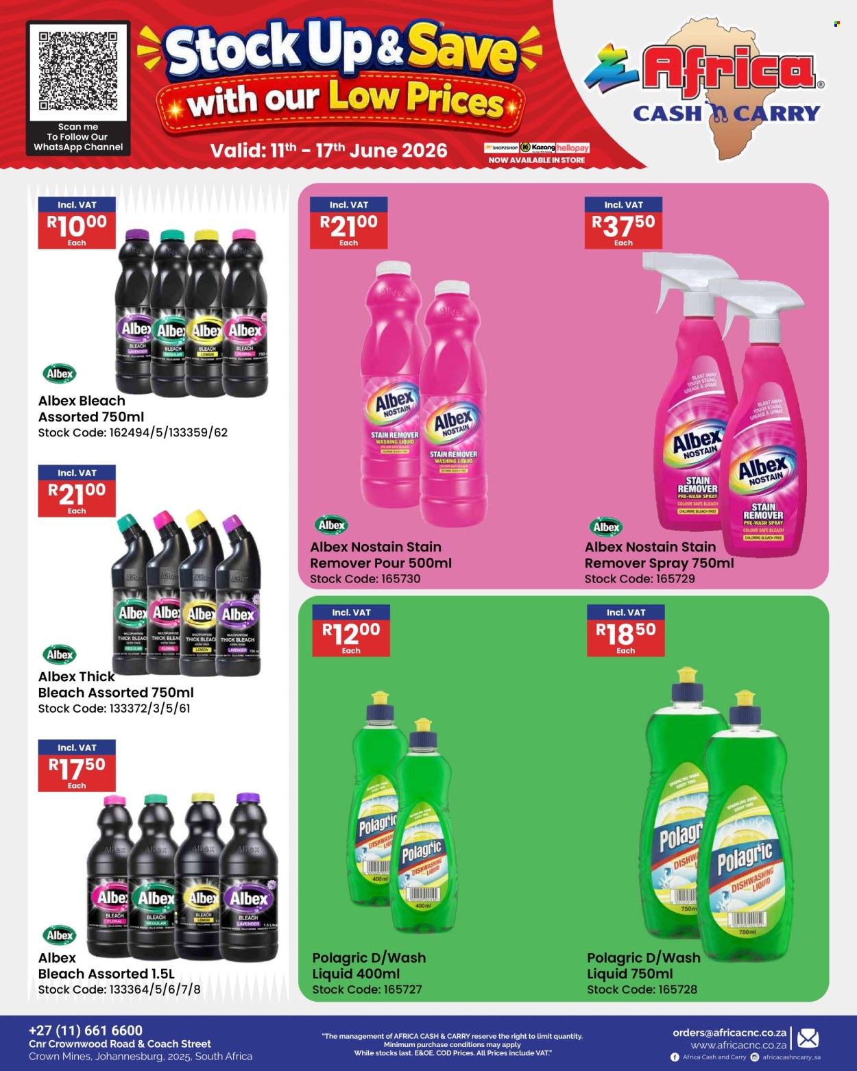 Africa Cash & Carry specials - 11/06/2026 - 17/06/2026. Page 59
