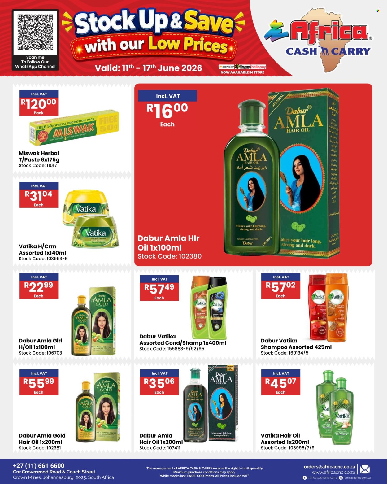 Africa Cash & Carry specials - 11/06/2026 - 17/06/2026. Page 69