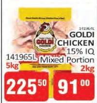 Goldi Chicken Mixed Portion