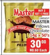 MASTER Pillows Chocolate