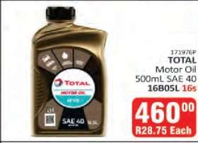 TOTAL Motor Oil