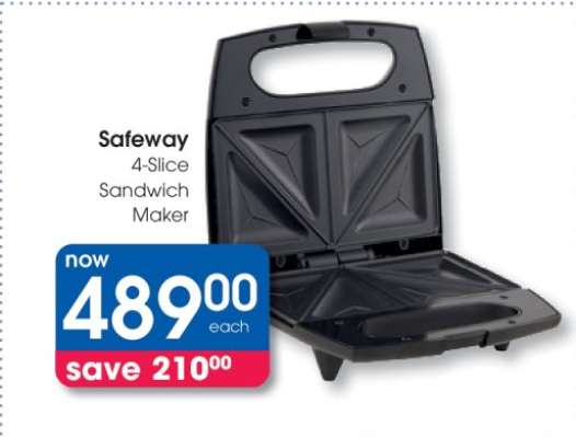 Safeway 4-Slice Sandwich Maker