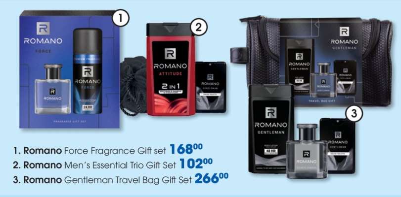 Romano Gentleman Travel Bag Gift Set