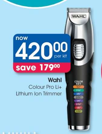 Wahl Colour Pro Li+ Lithium Ion Trimmer