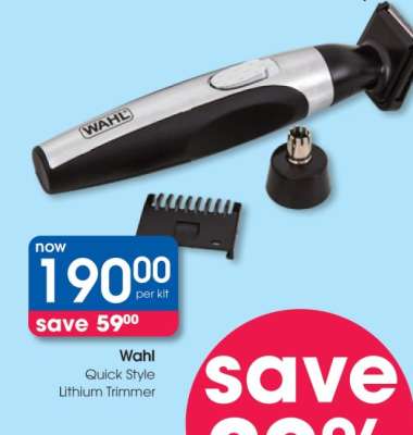 Wahl Quick Style Lithium Trimmer