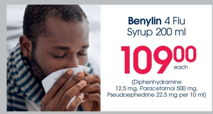 Benylin 4 Flu Syrup 200 ml