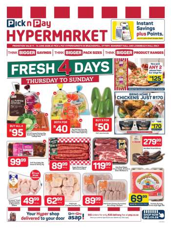 Pick n Pay catalogue  - 11/06/2026 - 14/06/2026.