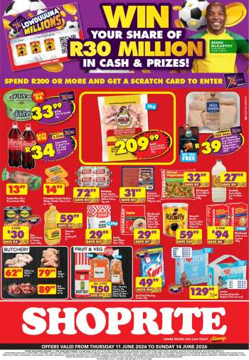 Shoprite catalogue  - 11/06/2026 - 14/06/2026.