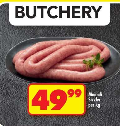 Mnandi Sizzler per kg