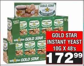 GOLD STAR INSTANT YEAST 10G X 48's