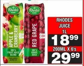 RHODES JUICE 1L