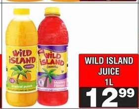 WILD ISLAND JUICE 1L