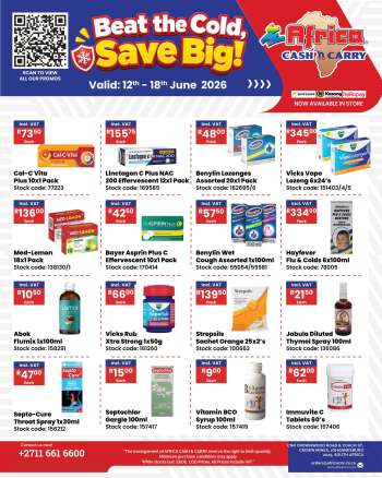 Africa Cash & Carry catalogue  - 12/06/2026 - 18/06/2026.