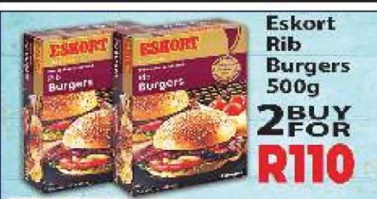 Eskort Rib Burgers