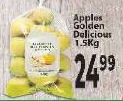 Apples Golden Delicious 1.5kg