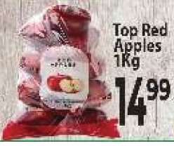 Top Red Apples 1Kg