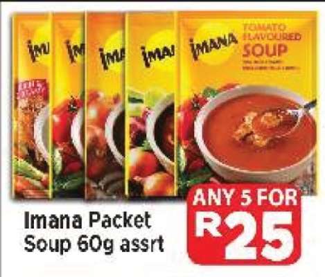 Imana Packet soup 60g assrt