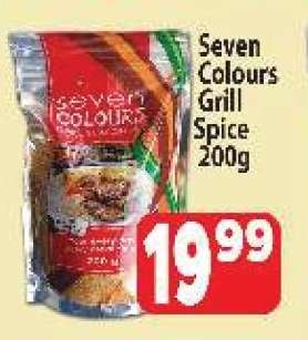 Seven Colours Grill Spice 200g