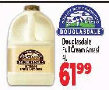 DOUGLASDALE FULL CREAM AMASI 4ℓ