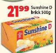 Sunshine D brick 500g