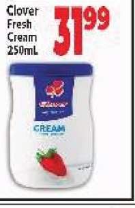 Clover Fresh Cream 250mL