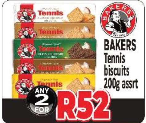 Bakers Tennis Biscuits
