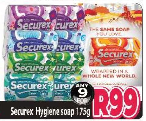 SECUREX HYGIENE SOAP 175g