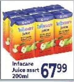 Infacare Juice assrt