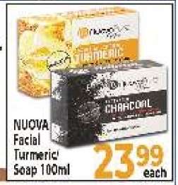 NUOVA Facial Turmeric Soap 100ml